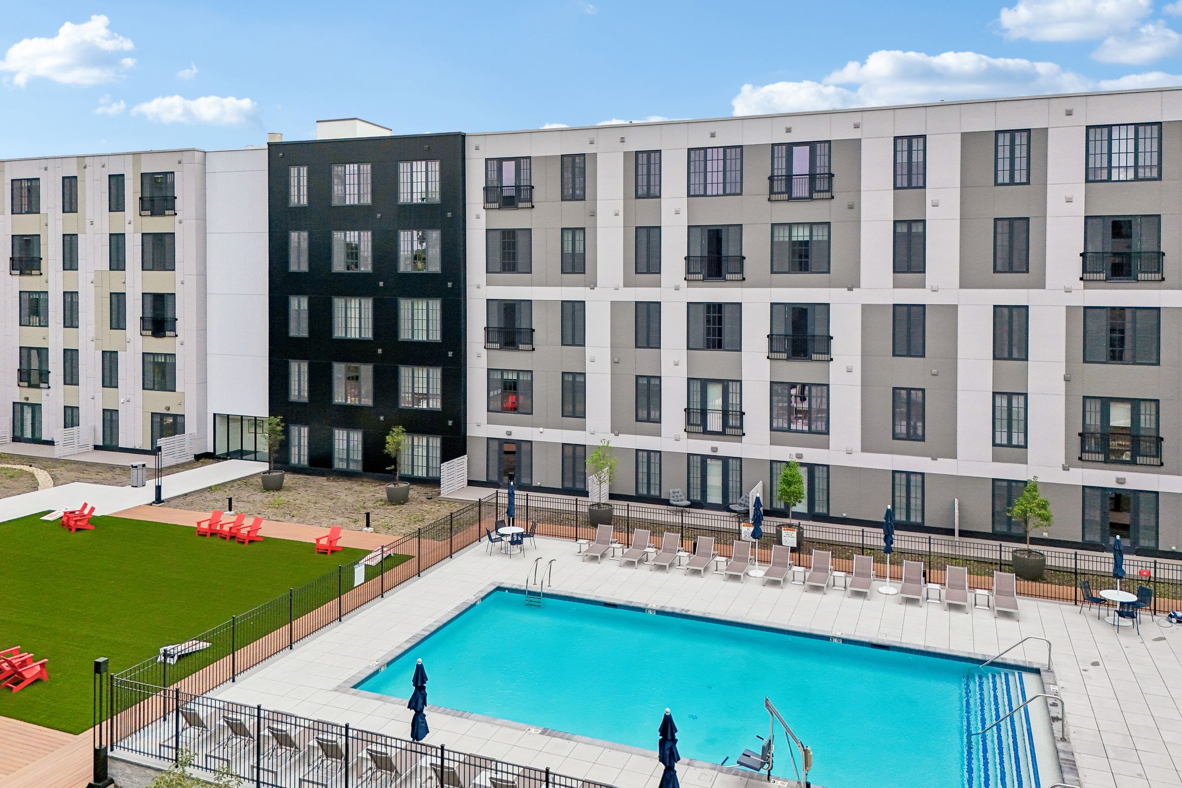 Swimming Pool and Courtyard